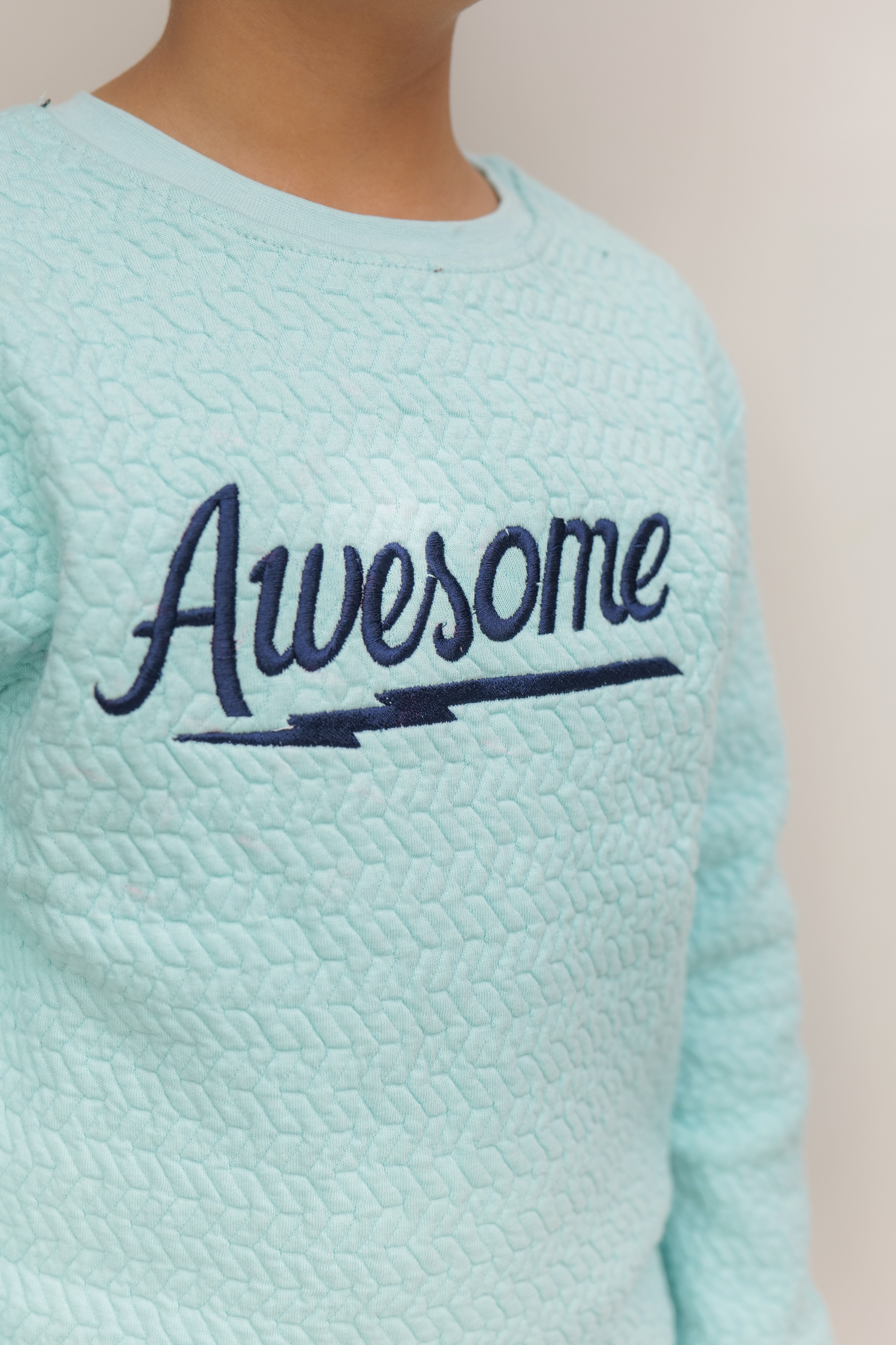 Kid's Jacquard Sweatshirt