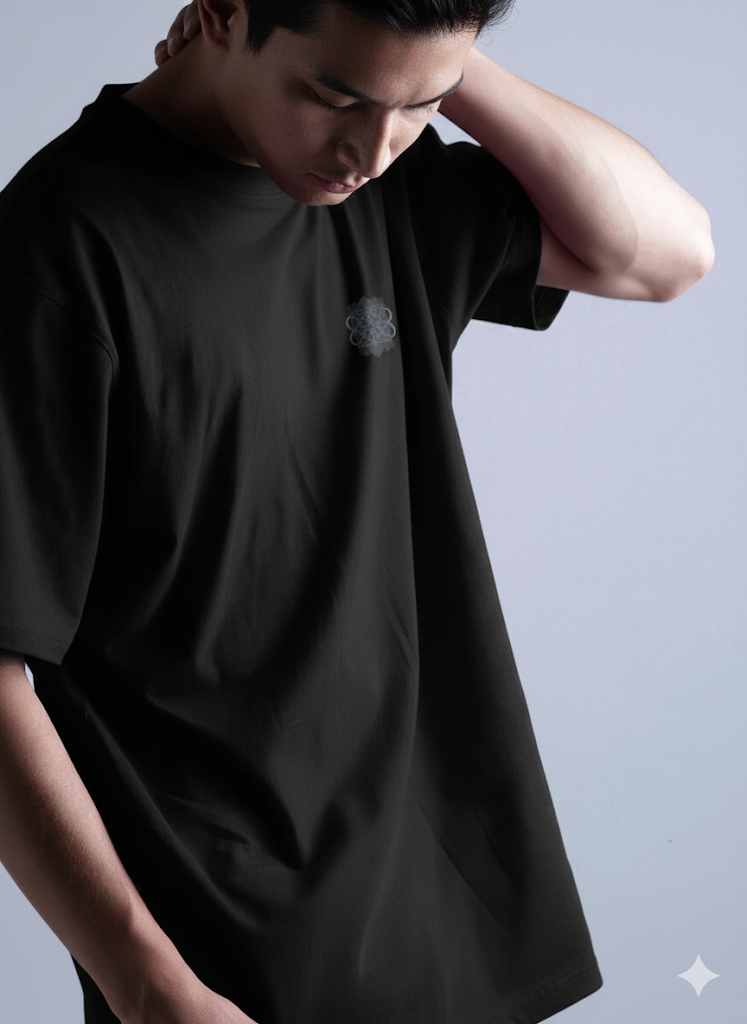 Regular Fit Blue Cultural Tee