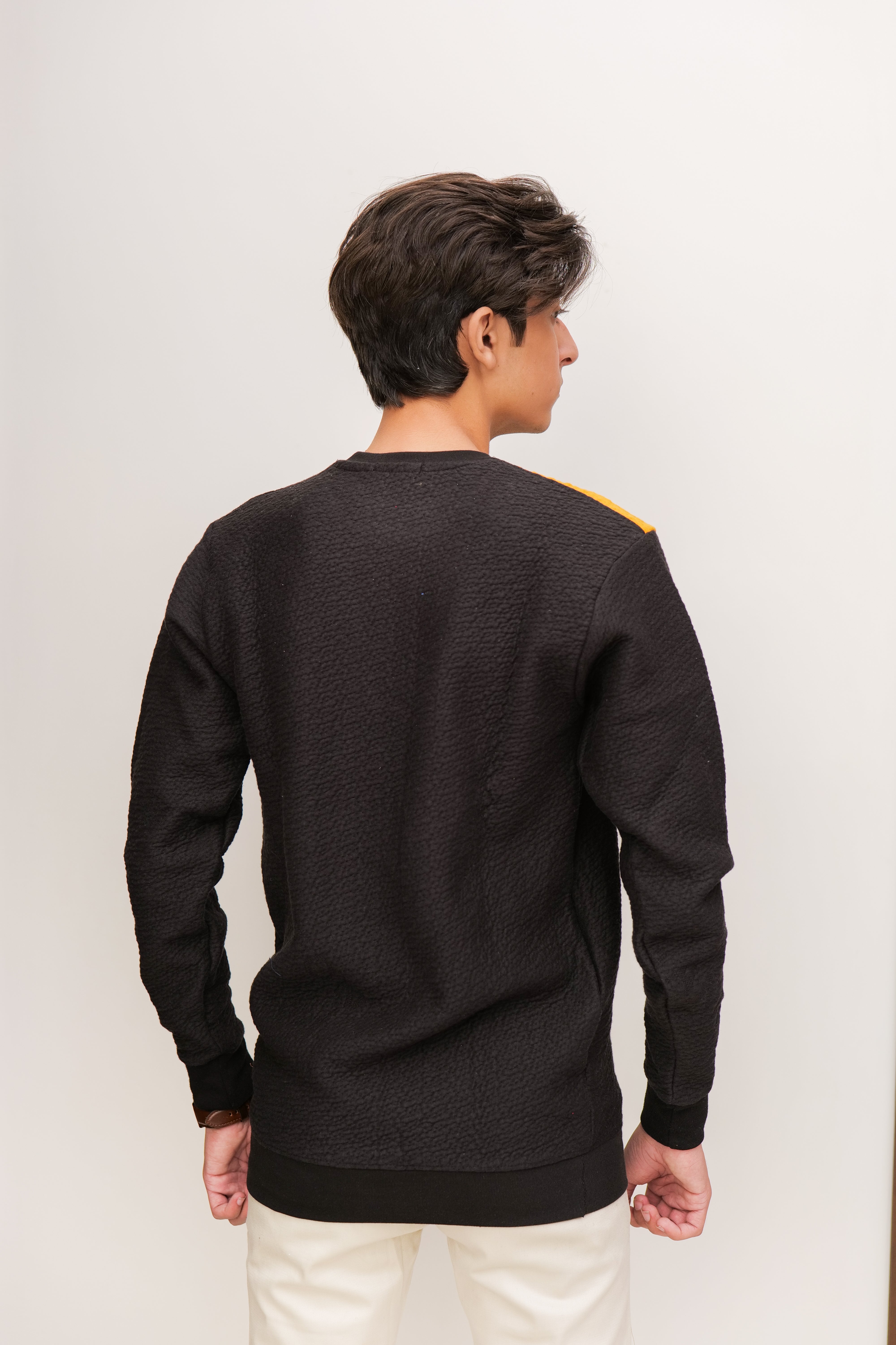 Mens Jacquard Sweatshirt