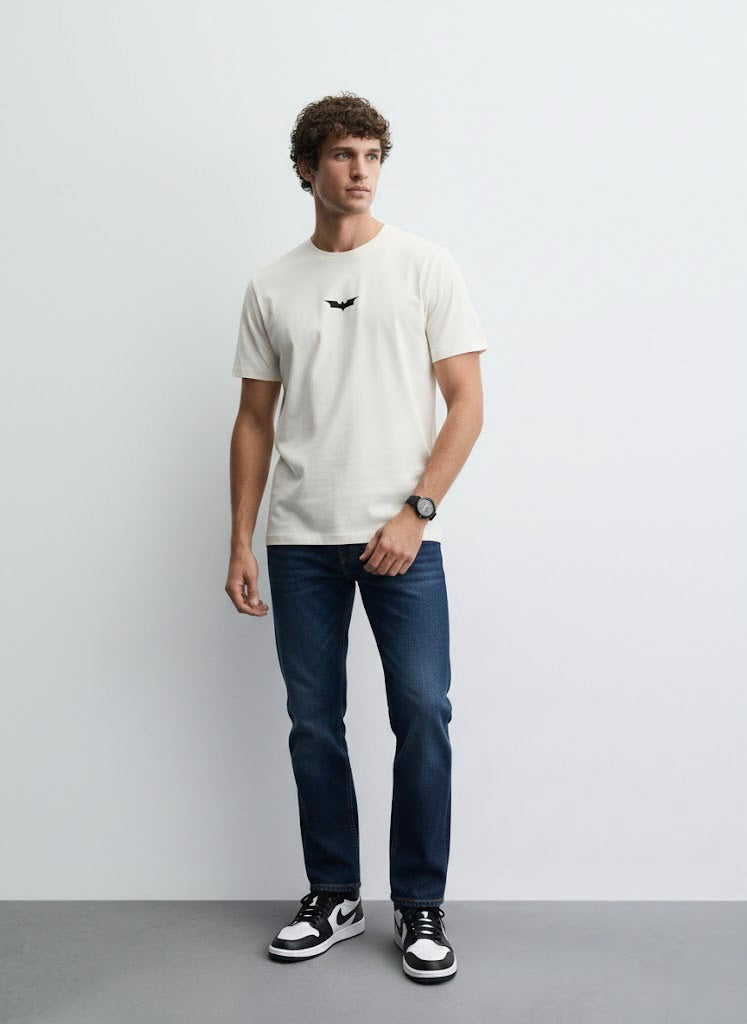 Batman Embroidery Tshirt