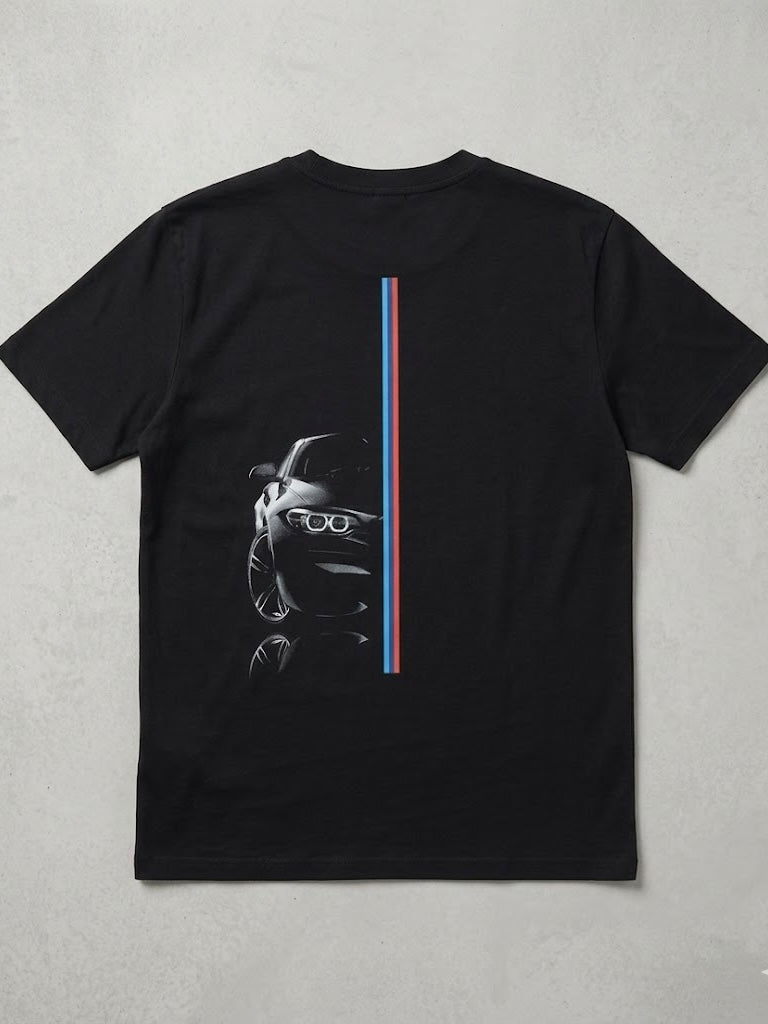 BMW Embroidered T-Shirt | 100% Combed Cotton | 180 GSM Regular Fit