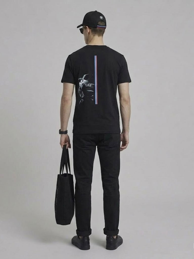 BMW Embroidered T-Shirt | 100% Combed Cotton | 180 GSM Regular Fit