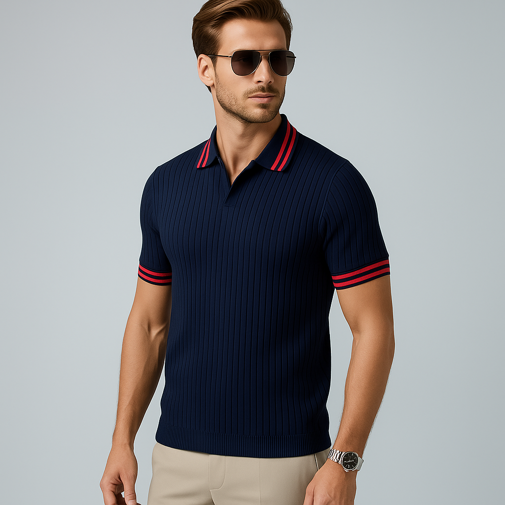 Eclipse Blue Johny Collar Polo