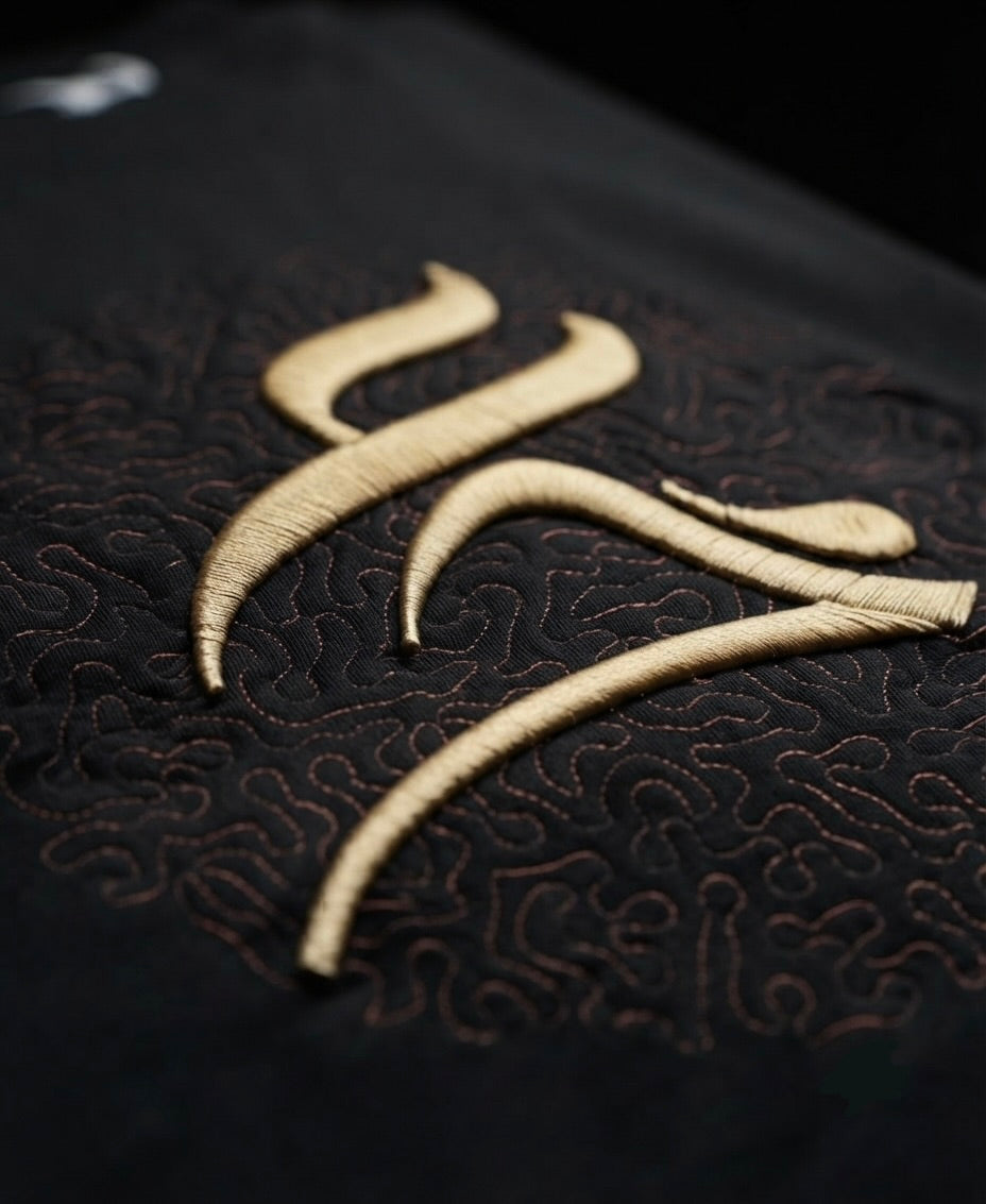 Puff Embroidery Boxy Tee