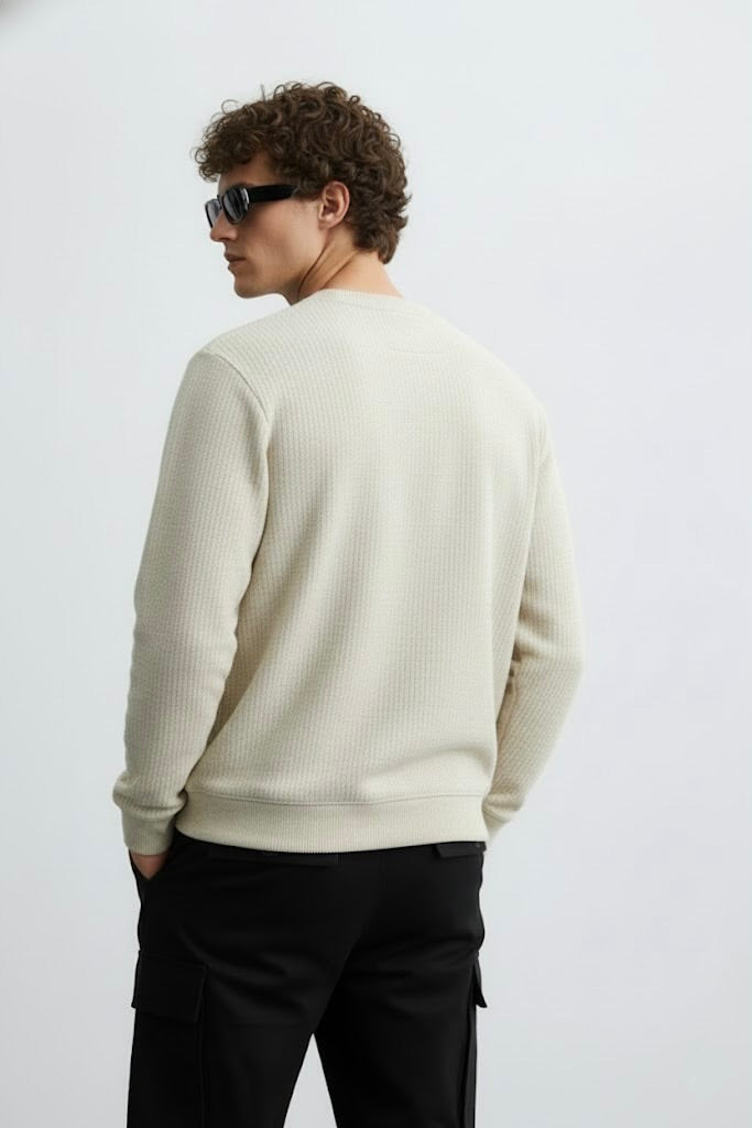 Gingerbread Cookie Embroidered Sweatshirt – Cookie Baker | 50/50 Nun Tuck Fleece