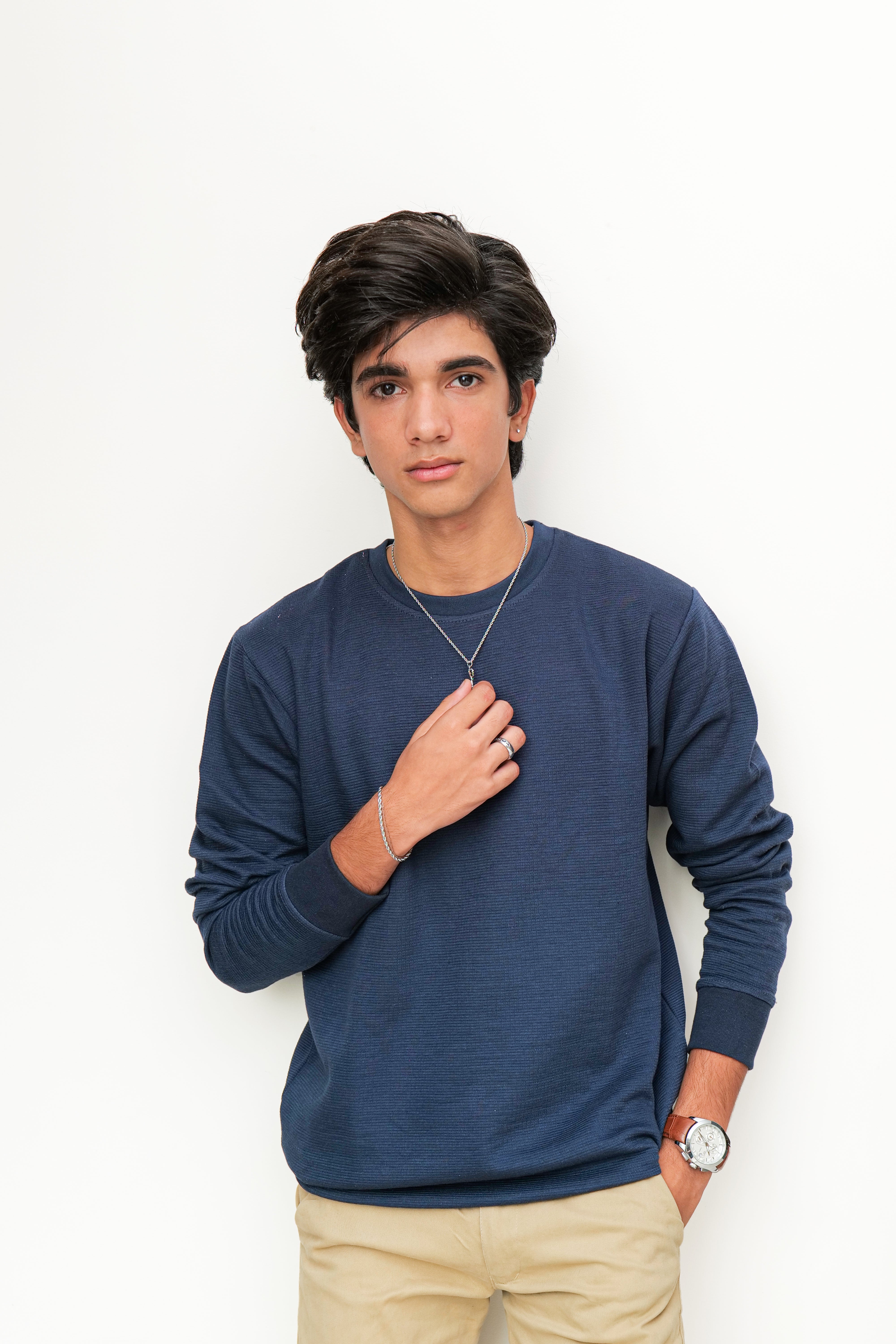 Men's Blue Ottoman Sweatshirt