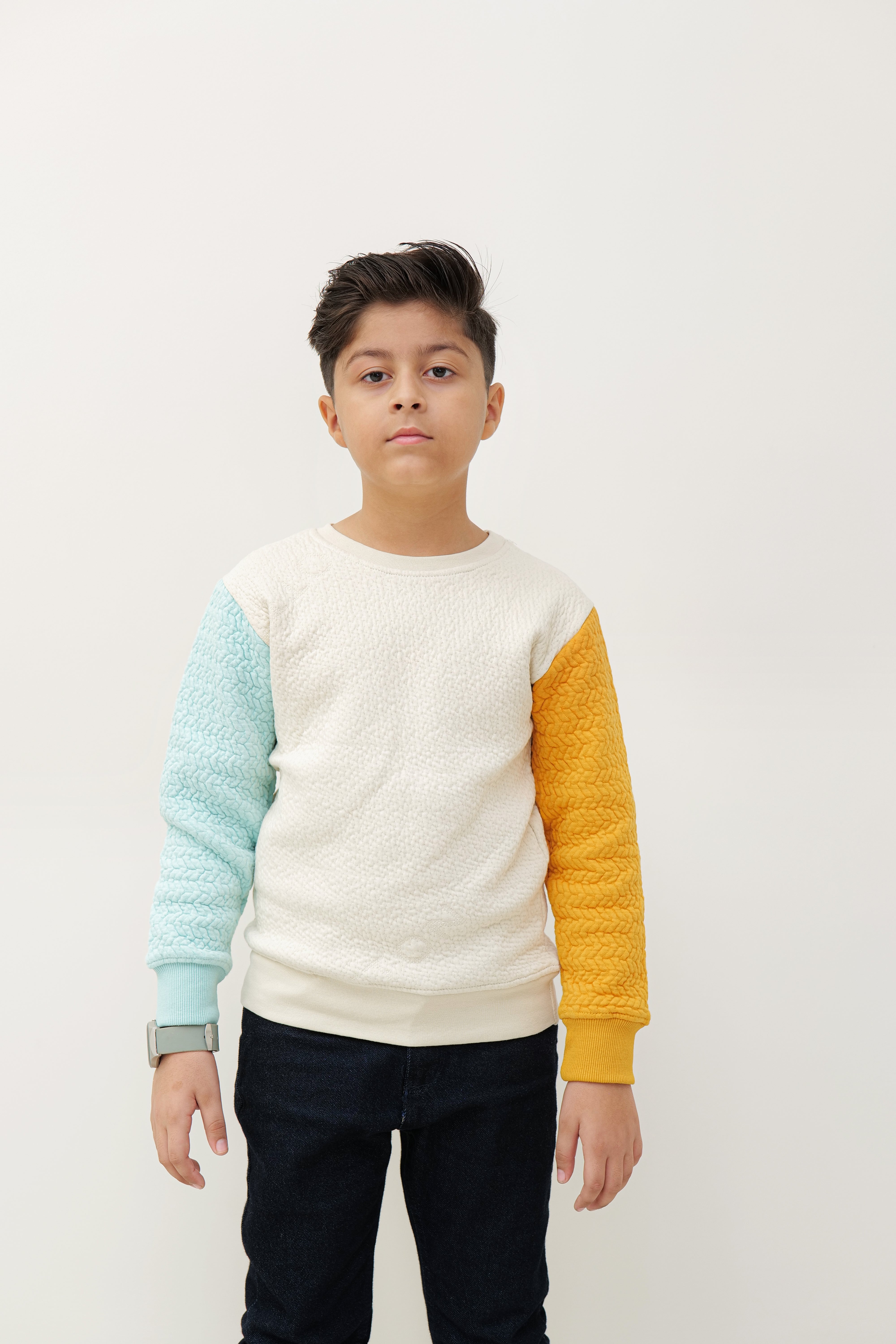 Kid's Jacquard Sweatshirt