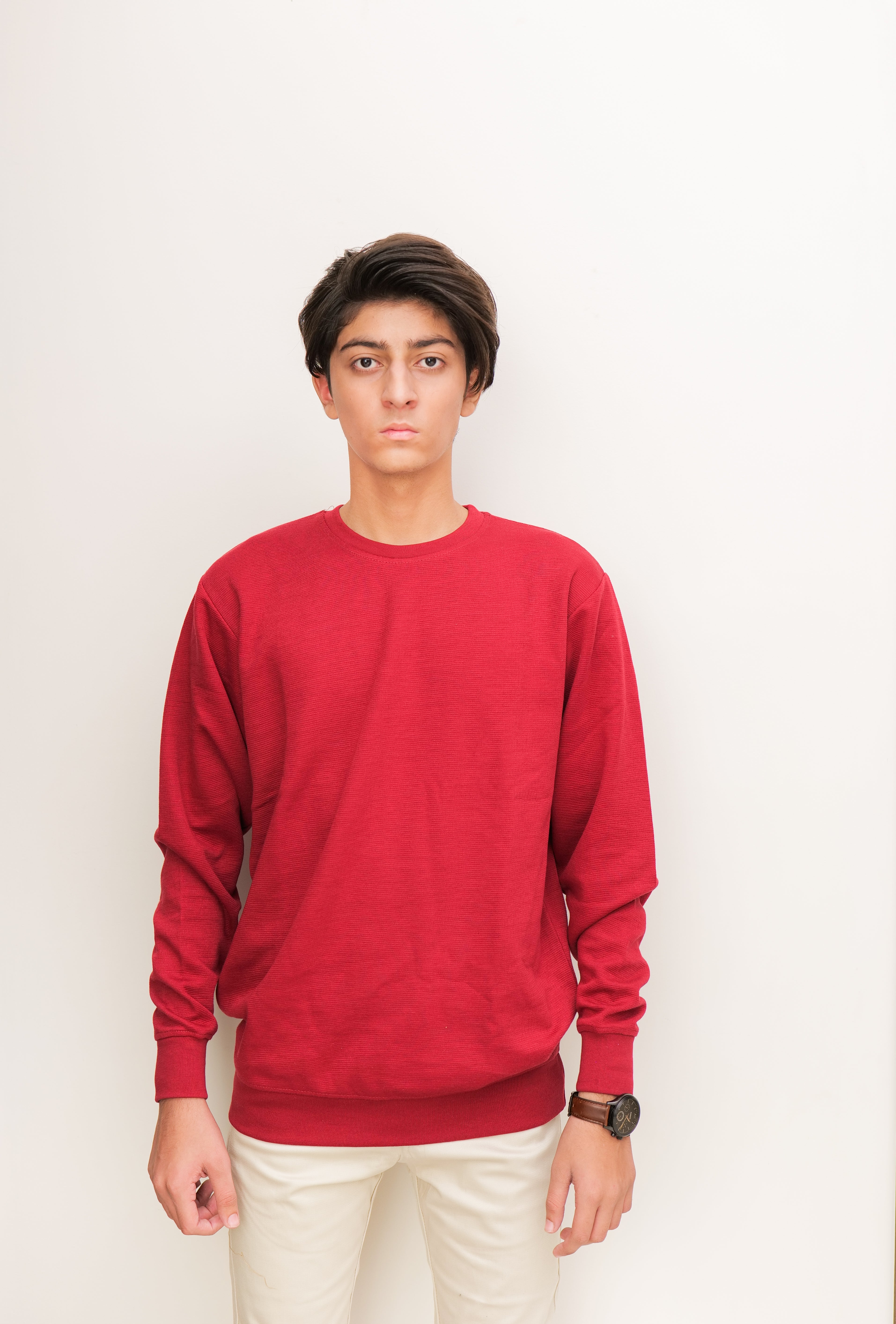 Men's Red Ottoman Sweatshirt