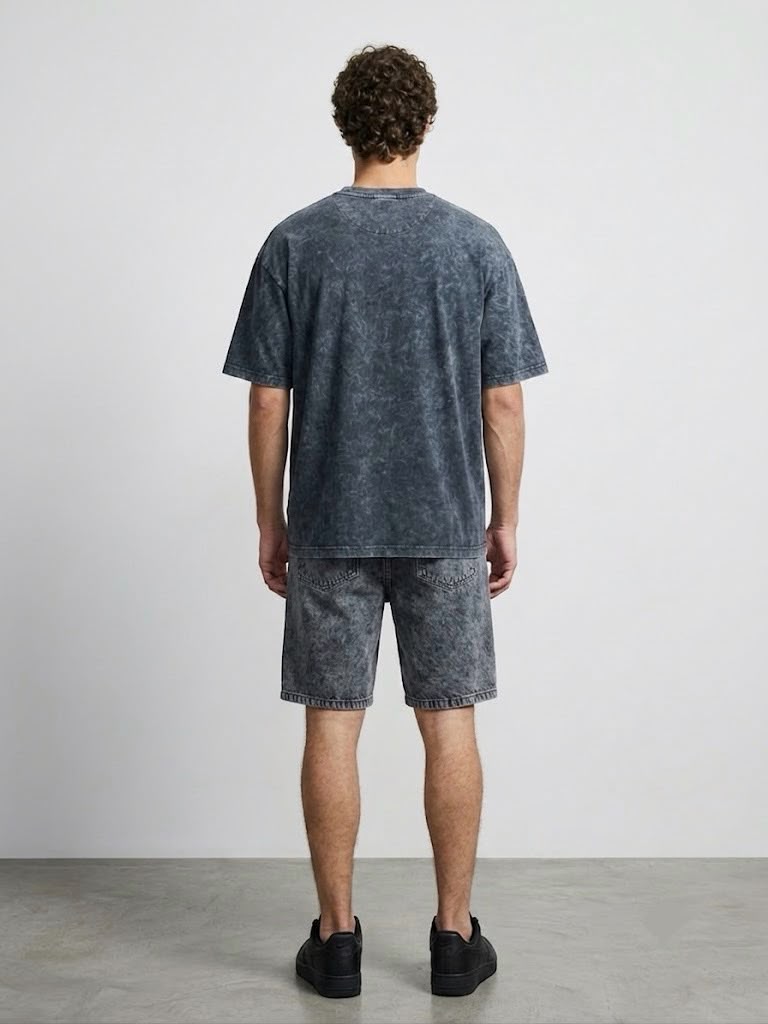 Acid Wash Oversized T-Shirt