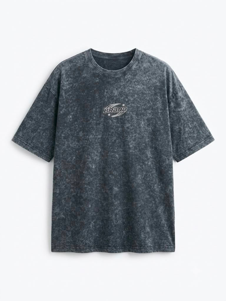 Acid Wash Oversized T-Shirt