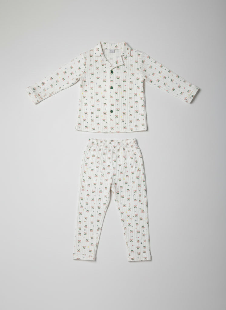 Girl Printed Night Suits