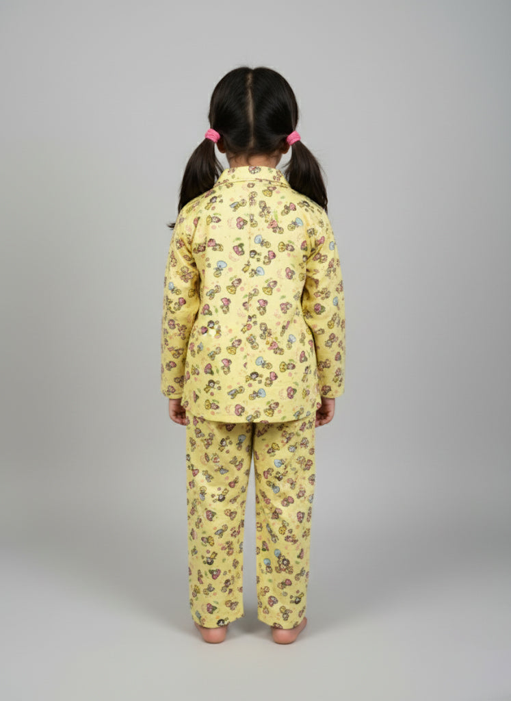 Girl Printed Night Suits