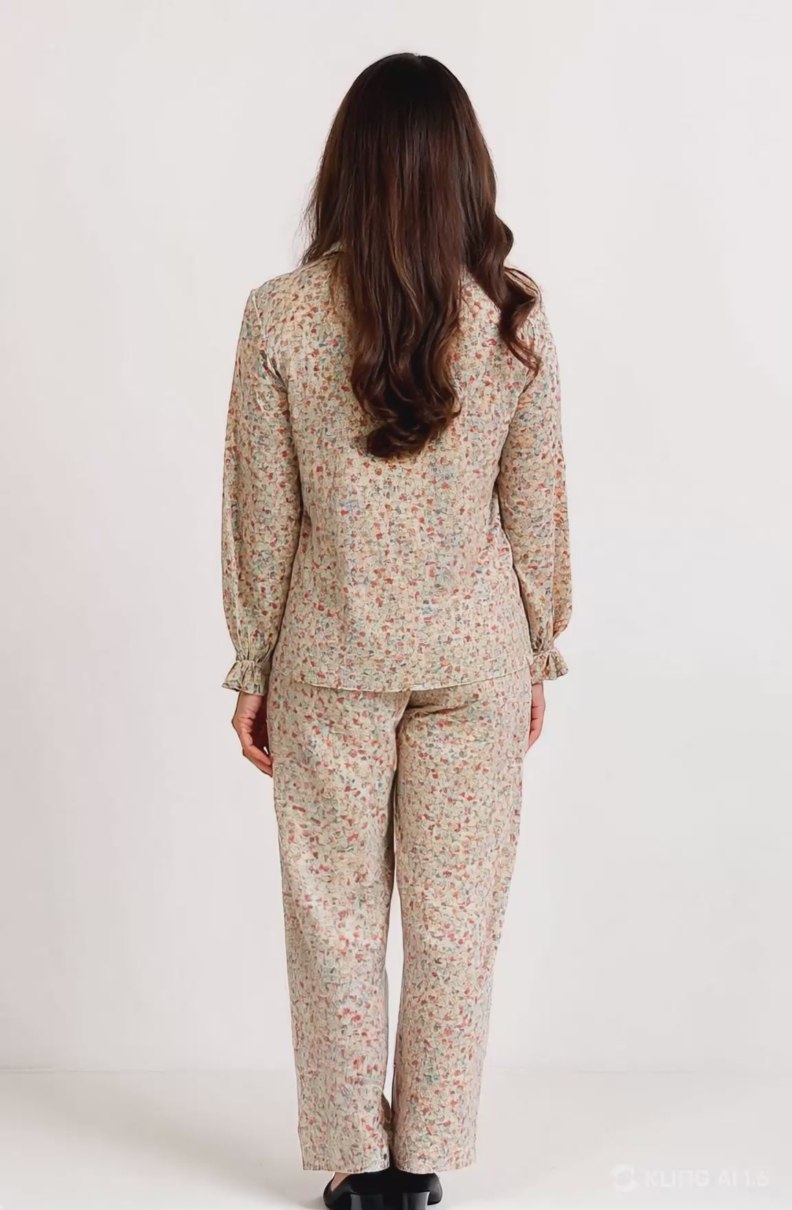 White Blossom Breeze Co-ord Set
